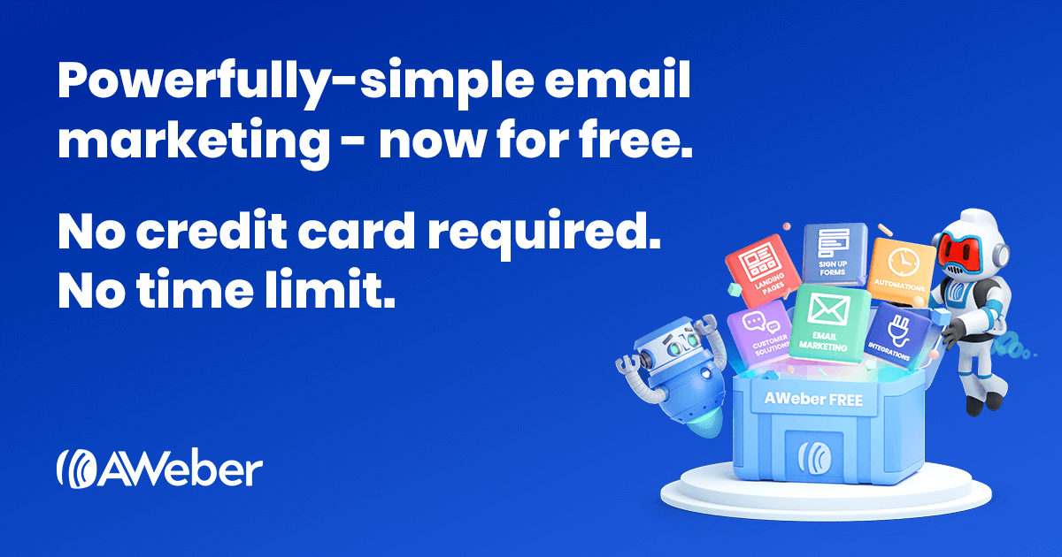 aweber free email marketing gratuit
